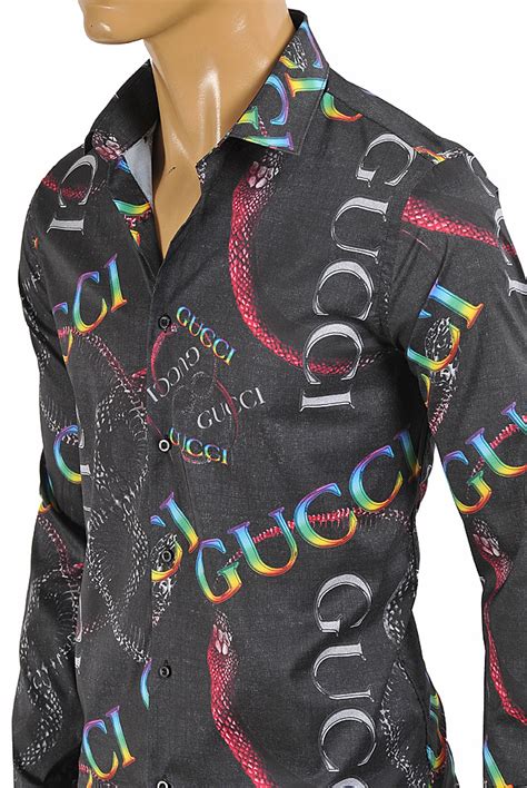 gucci mens dress shirt